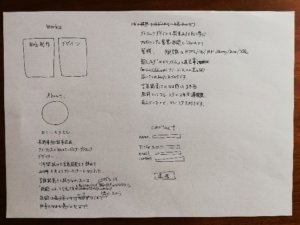 サイトのスケッチ